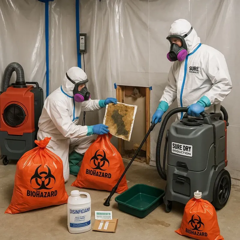 Contaminated Water Handling Protocols process in Hamden, CT