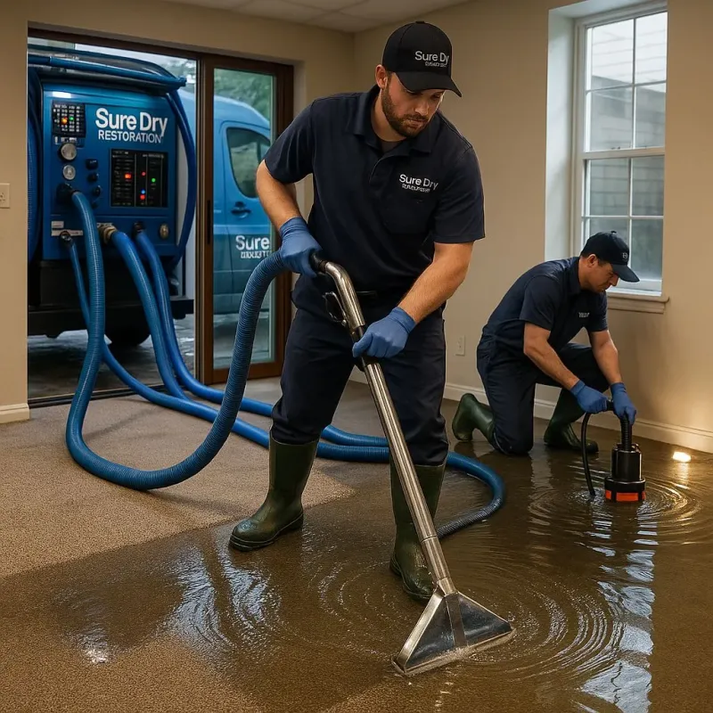 Water Extraction and Removal process in Hamden, CT